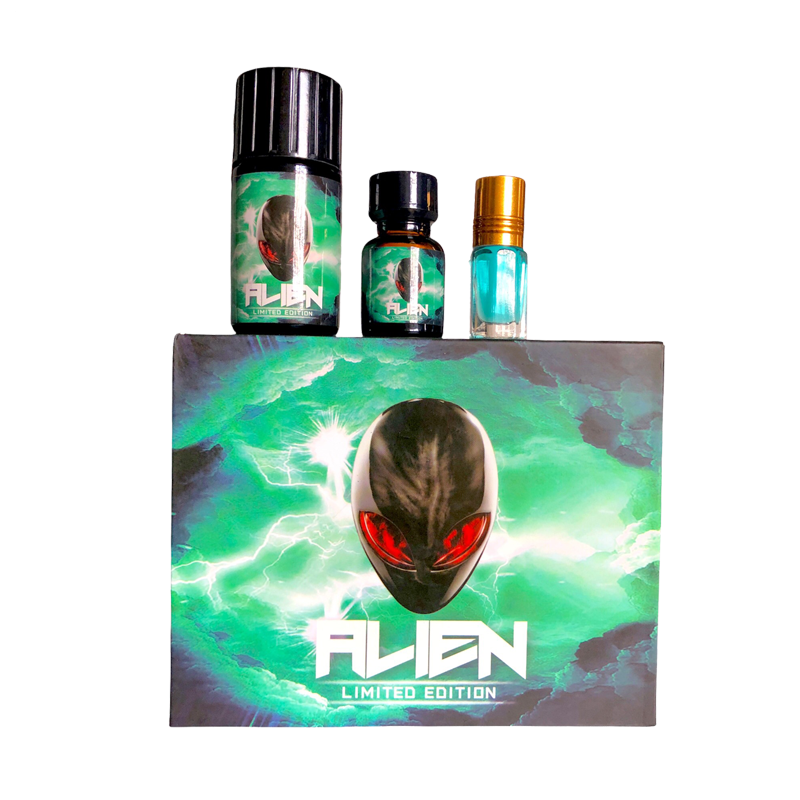 Combo Tinh dầu kích thích Alien xanh Limited Edition 40ml dành cho Top Bot chính hãng