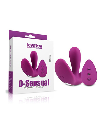 Lovetoy O-Sensual Remote Rider rung mạnh kích thích điểm G và âm vật