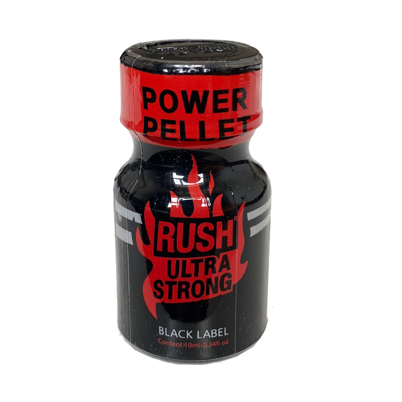 Tinh dầu kích thích Rush Ultra Strong Black Label 10ml chính hãng Mỹ USA PWD