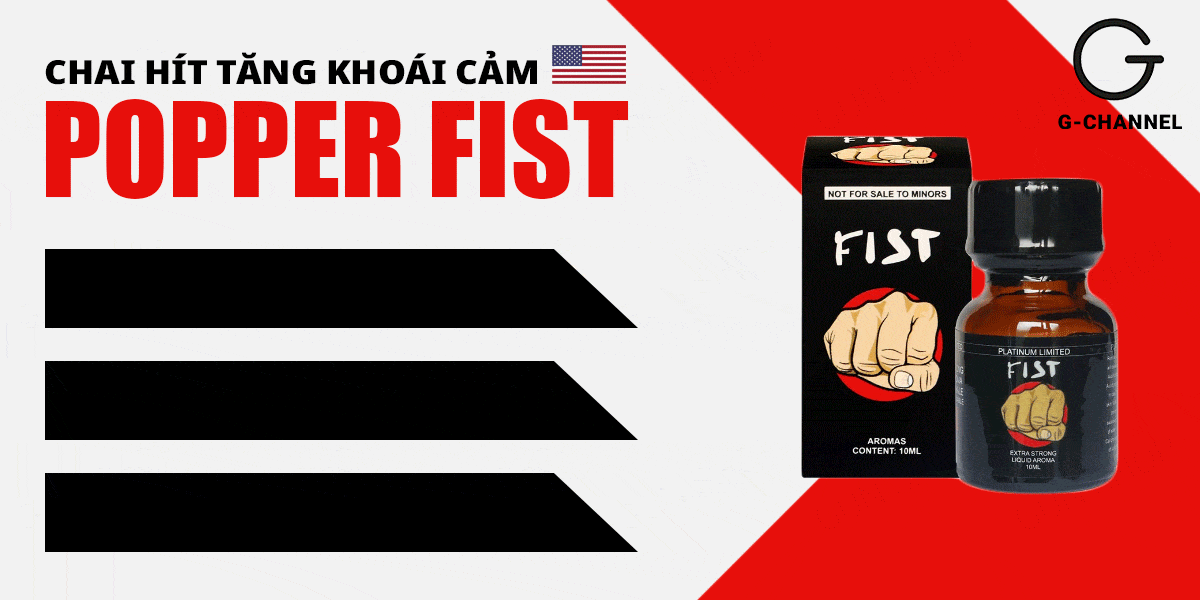 Tinh dầu kích thích Fist Platinum 10ml Mỹ PWD cho đam mê thăng hoa