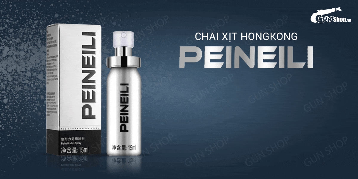 Chai xịt kéo dài Peineili 15ml hongkong hiệu quả cao Chai xịt kéo dài Peineili 15ml hongkong hiệu quả cao