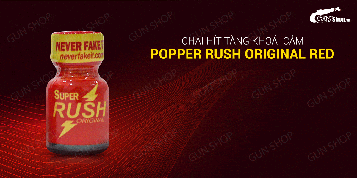Tinh Dầu Kích Thích Super Rush Original Red 10ml Mỹ Chính Hãng