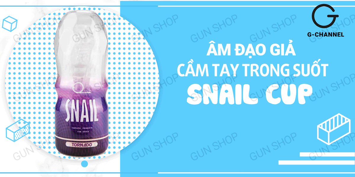 Bỏ sỉ Âm đạo giả trong suốt - Snail Cup cốc thủ dâm cao cấp giá sỉ