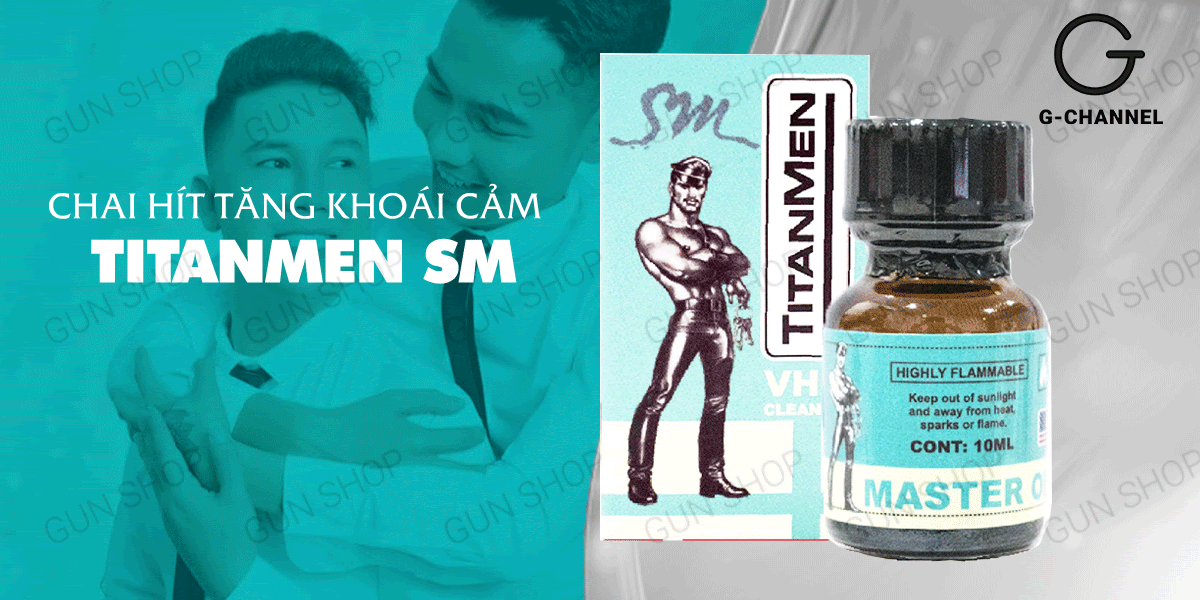 Tinh dầu kích thích Titanmen SM 10ml Mỹ nhập khẩu tăng khoái cảm