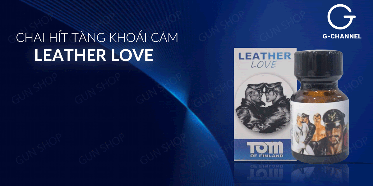 Tinh dầu kích thích Tom Of Finland Leather Love 10ml tăng khoái cảm Tinh dầu kích thích Tom Of Finland Leather Love 10ml tăng khoái cảm