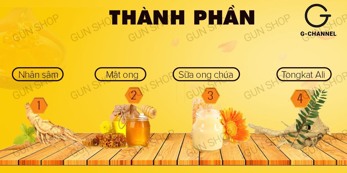 Tinh chất Hachimitsu tăng cường sinh lý nam nữ tự nhiên an toàn