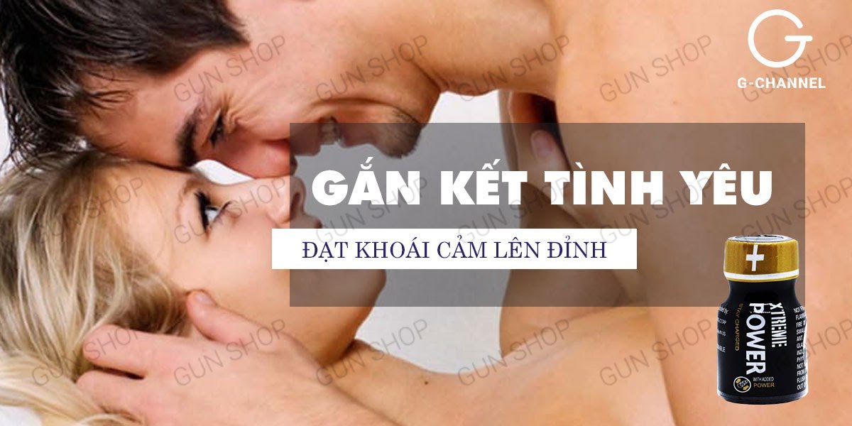 Tinh dầu kích thích Xtreme Power 10ml Mỹ popper Top Bot tăng khoái cảm