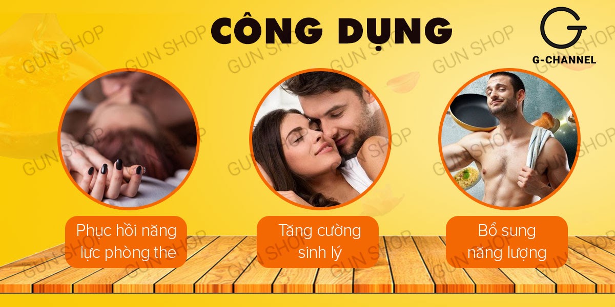 Tinh chất Hachimitsu tăng cường sinh lý nam nữ tự nhiên an toàn