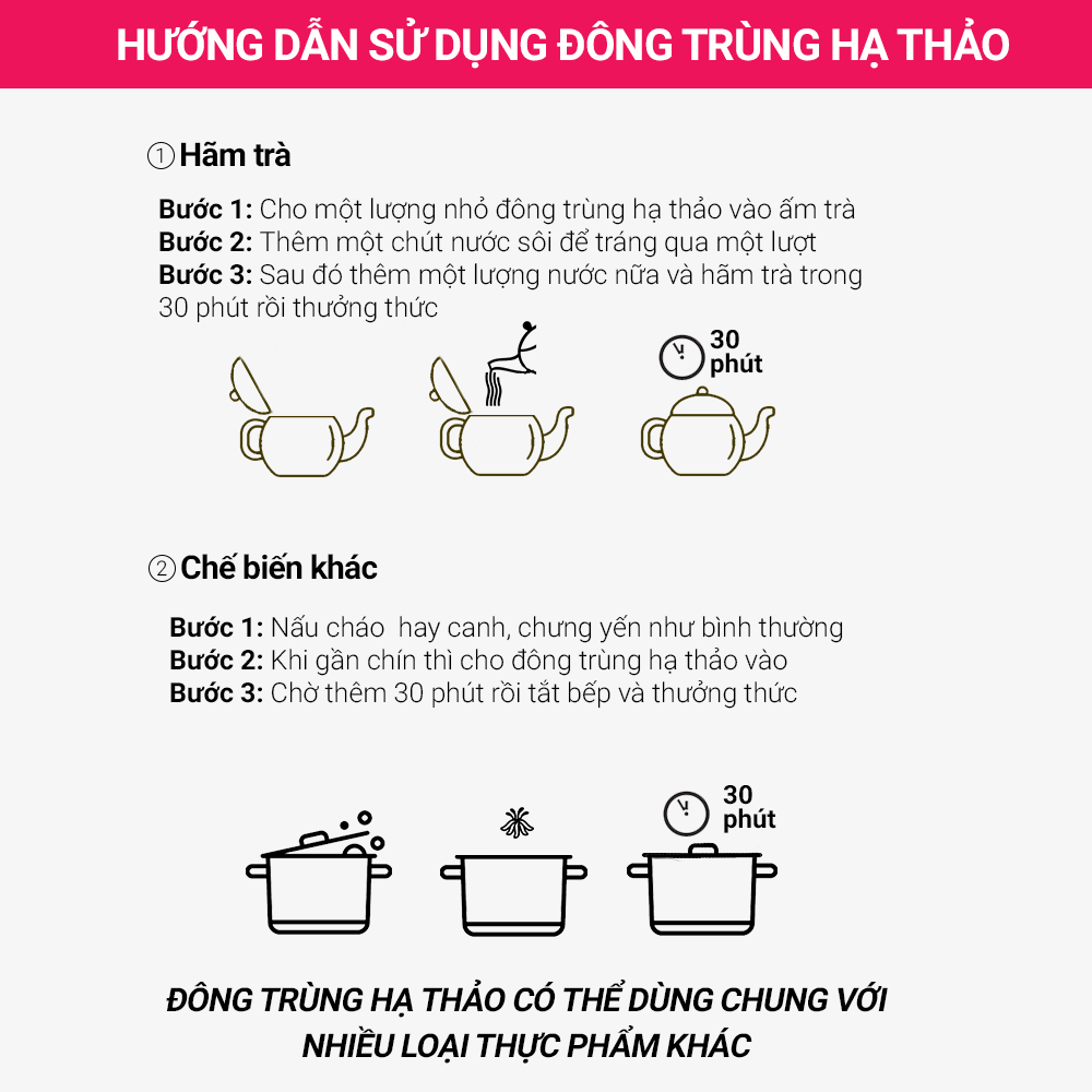 Đông Trùng Hạ Thảo Toro Sấy Thăng Hoa Tăng Cường Sinh Lý Nam