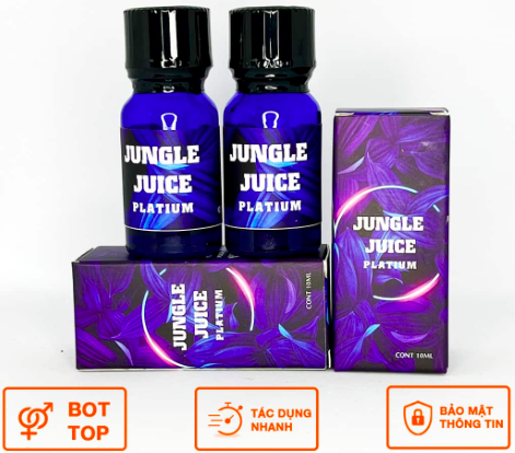 Tinh dầu kích thích Jungle Juice Platinum 10ml cảm giác lâng lâng Tinh dầu kích thích Jungle Juice Platinum 10ml cảm giác lâng lâng
