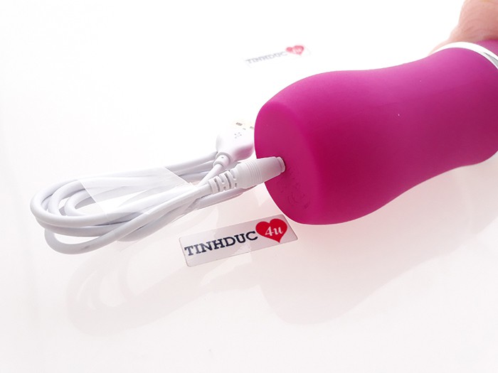 Dương vật giả Ailighter rung thụt tỏa nhiệt giống thật pin sạc