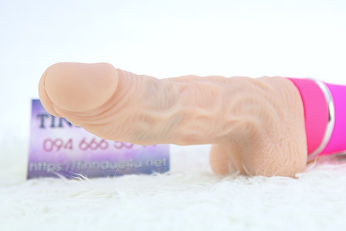 Dương vật giả Ailighter rung thụt tỏa nhiệt giống thật pin sạc