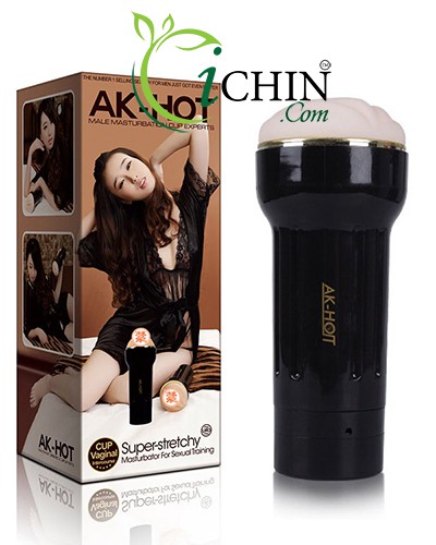 AK HOT Âm đạo giả mềm mịn rung siêu sướng ABS Silicone