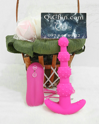Đồ chơi hậu môn Anal Beads rung 10 chế độ cao cấp 3 màu