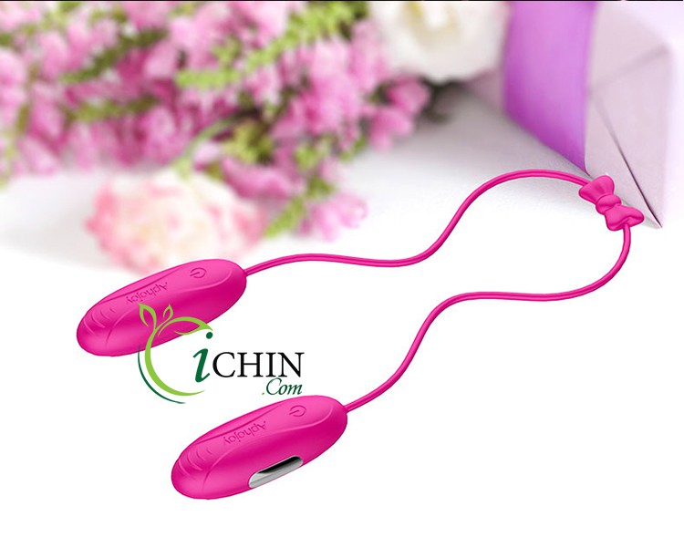 Aphojoy trứng rung hai đầu riêng biệt đa chế độ pin sạc