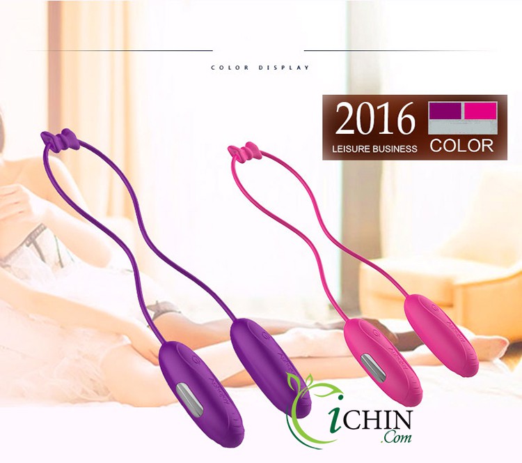 Aphojoy trứng rung hai đầu riêng biệt đa chế độ pin sạc