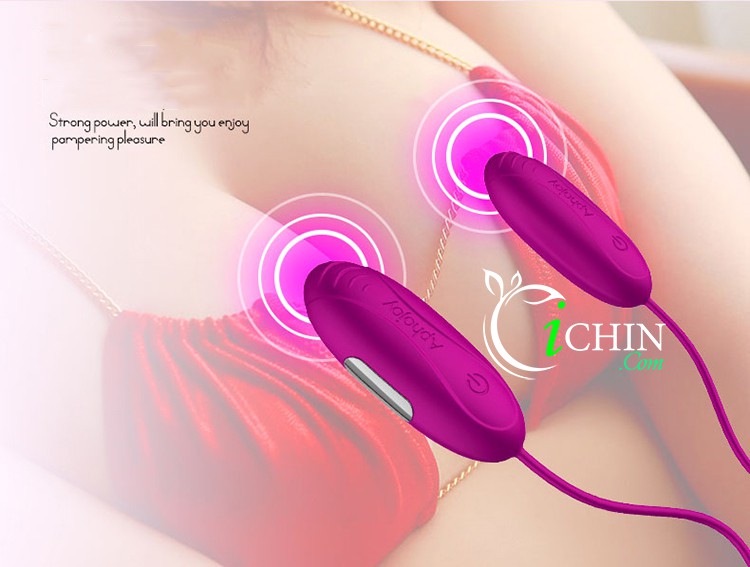 Aphojoy trứng rung hai đầu riêng biệt đa chế độ pin sạc