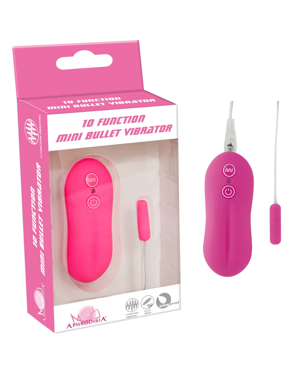 Trứng rung tình yêu Aphrodisia mini 1 đầu 10 chế độ rung đa năng