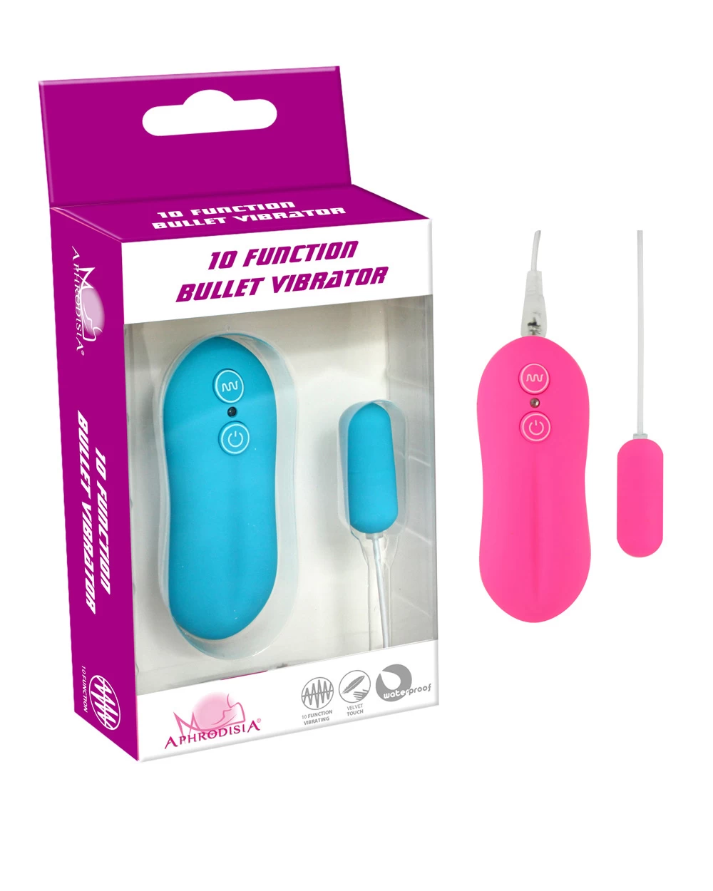 Trứng rung tình yêu Aphrodisia mini 1 đầu 10 chế độ rung đa năng