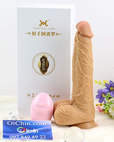 APOLO-A dương vật giả rung thụt tỏa nhiệt 16 chế độ pin sạc APOLO-A dương vật giả rung thụt tỏa nhiệt 16 chế độ pin sạc