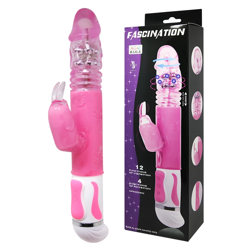 Baile Fascination rung ngoáy thụt size lớn 12 chế độ massage đa năng