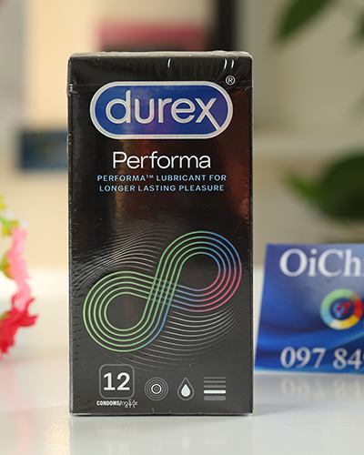 Bao cao su Durex siêu mỏng kéo dài thời gian bôi trơn cảm giác thật