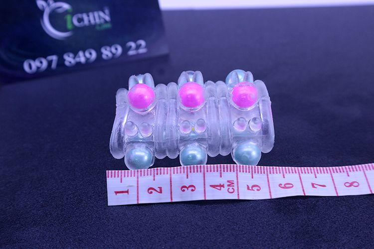 Bao cao su gắn bi gai hở đầu tăng khoái cảm rên rỉ không ngờ