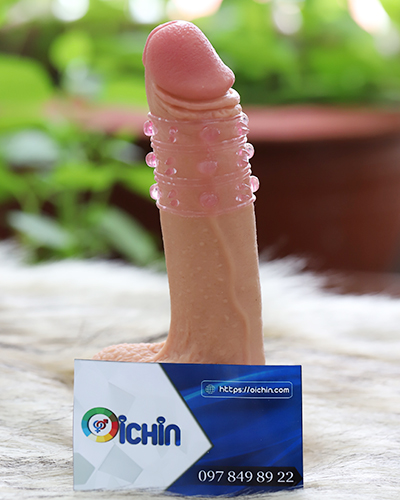 Bao cao su đôn dên silicon mềm có bi gai kích thích cực mạnh