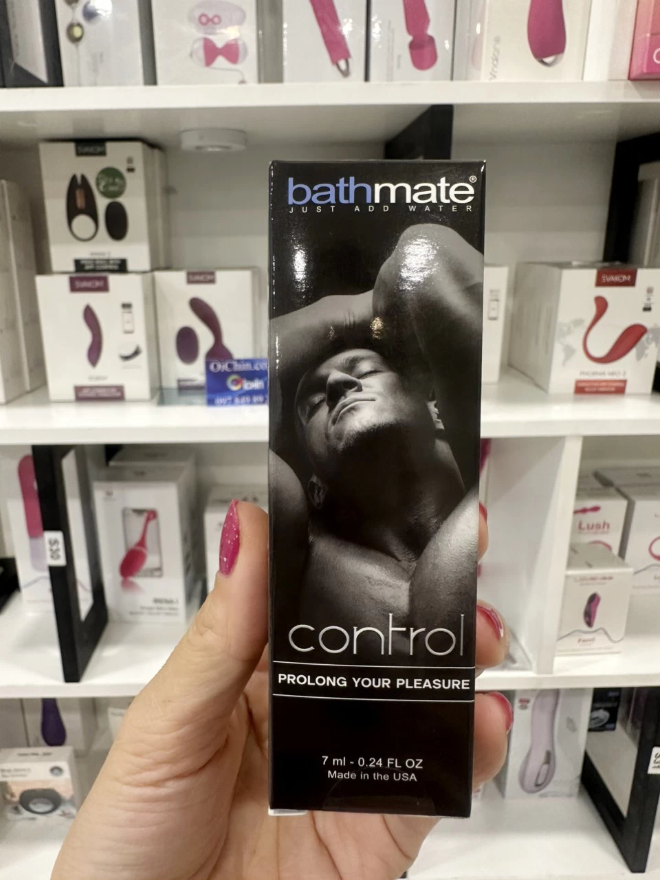 Bathmate Control Prolong gel bôi kéo dài thời gian quan hệ an toàn