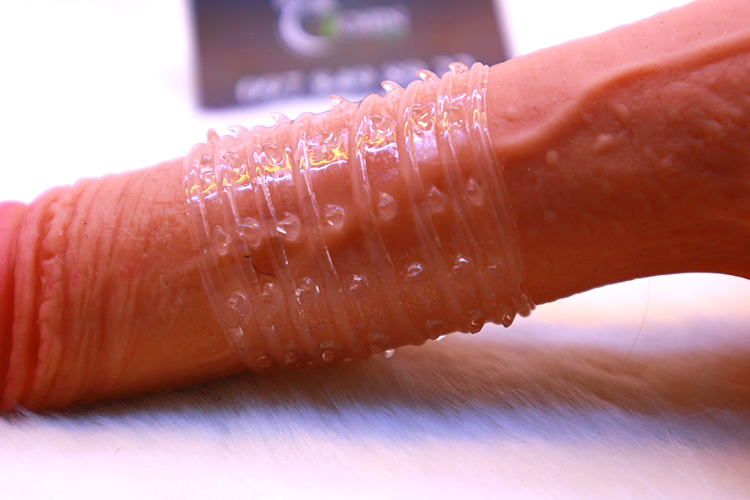 Bao cao su gai mềm tăng kích thước size trung bình nhỏ