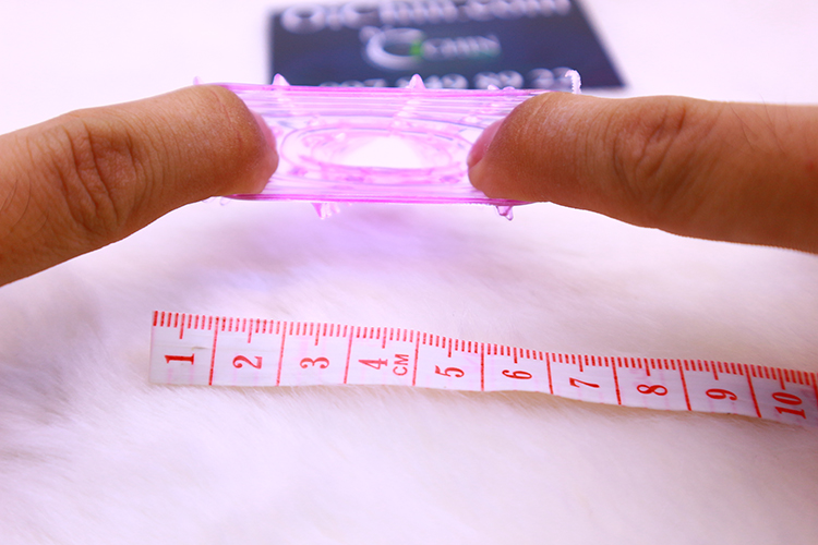 Bao cao su gai mềm tăng kích thước size trung bình nhỏ