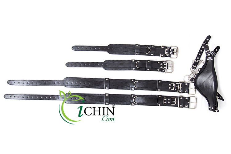 Combo trói tay chân mở rộng âm đạo hậu môn da mềm inox bạo dâm an toàn