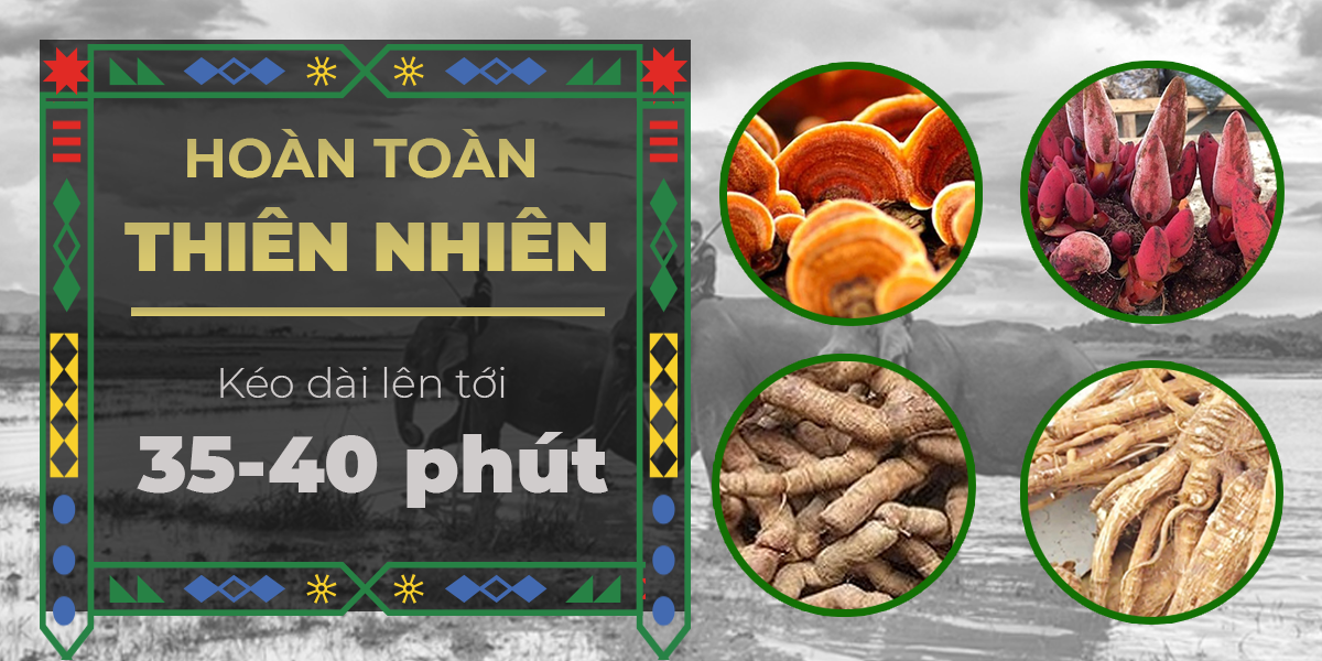 Bột sìn sú Kingsman kéo dài quan hệ gói 0.5gr thảo dược