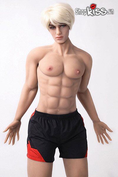 Búp bê tình dục nam Allen 8 múi tháo rời dương vật chống thấm