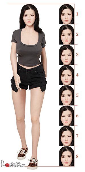 Búp Bê Tình Dục Nữ Cao Cấp Cô Nàng Akina Quyến Rũ Thật Như Người