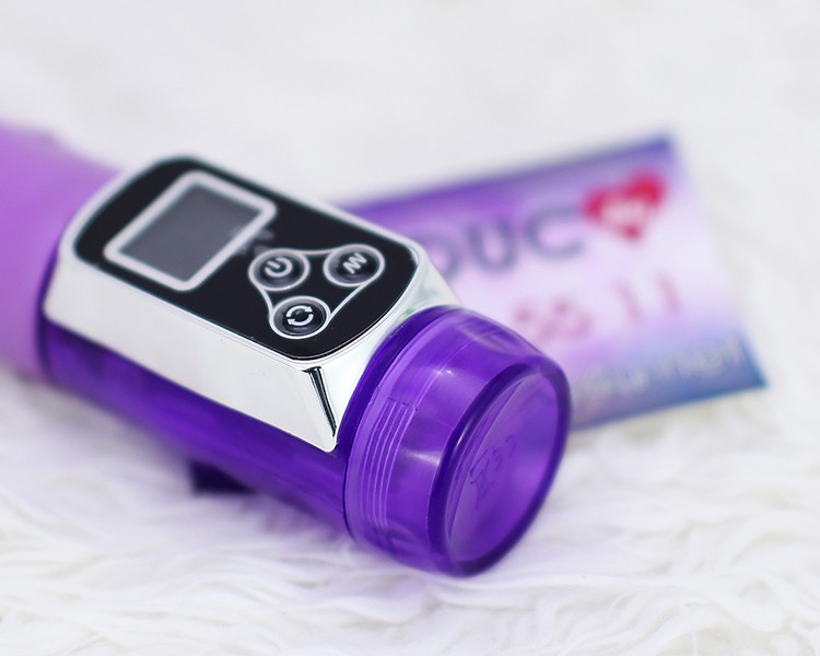 Butterfly LCD dương vật giả rung xoay cao cấp silicone mềm Butterfly LCD dương vật giả rung xoay cao cấp silicone mềm