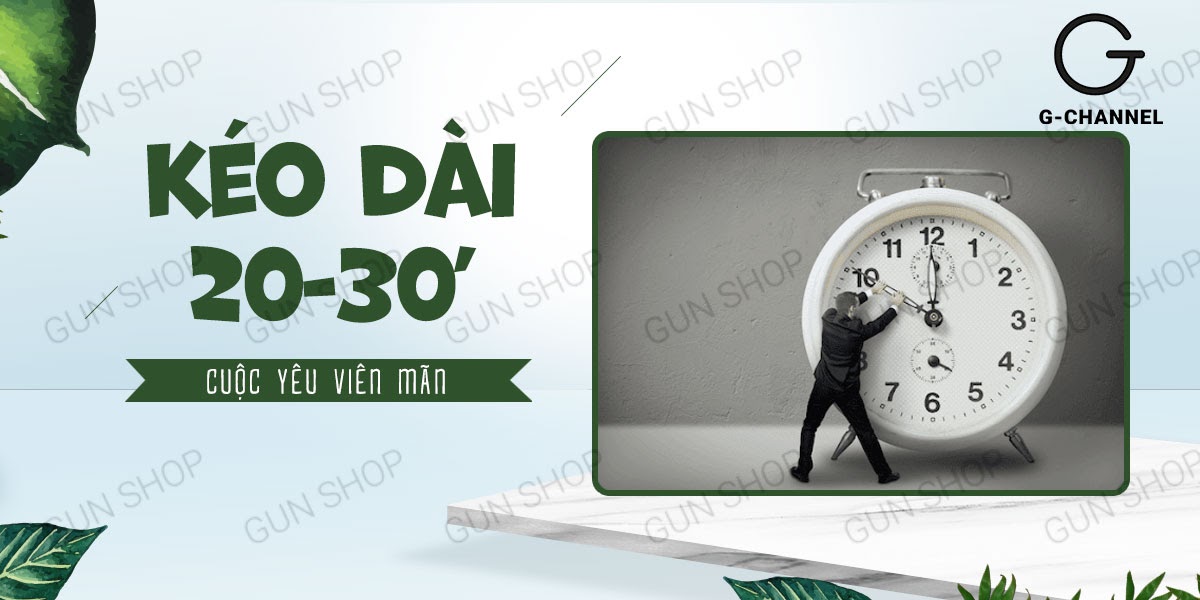 Chai xịt Longtime Thái Lan kéo dài thời gian quan hệ hiệu quả