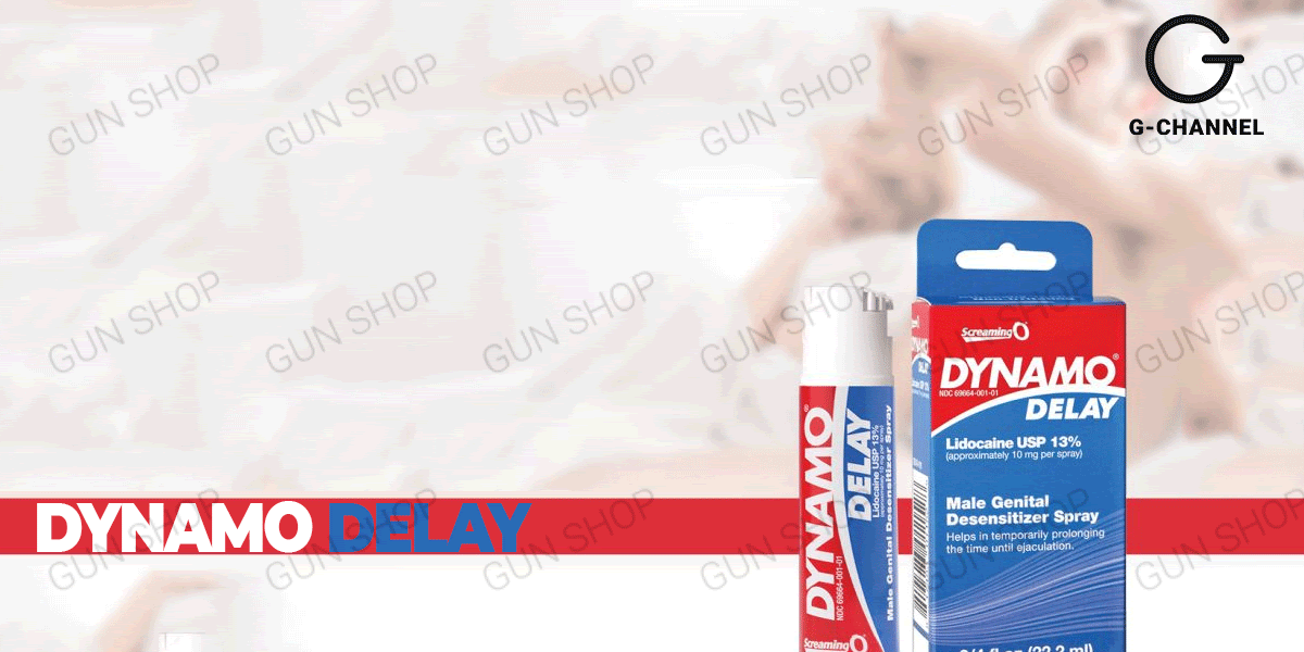 Chai xịt Mỹ Dynamo Delay kéo dài thời gian quan hệ hiệu quả