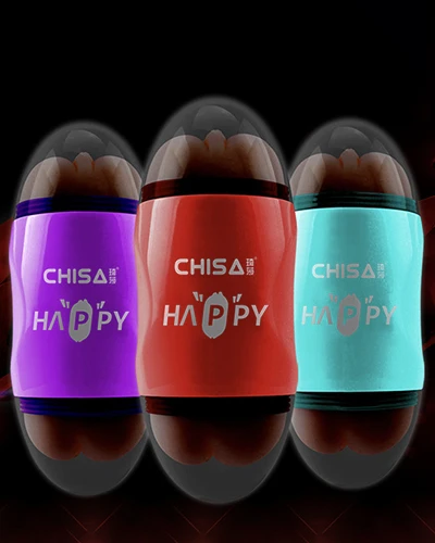 Âm đạo giả Chisa Happy 2 đầu rung miệng hậu môn cầm tay