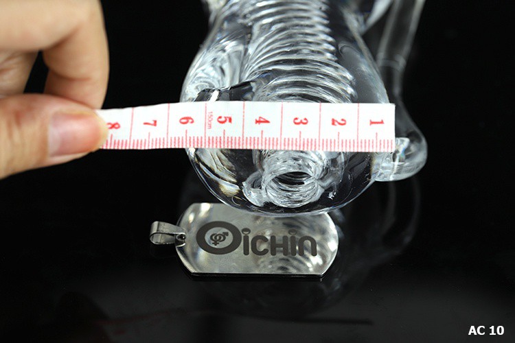 Cốc thủ dâm trong suốt silicon mềm mại cho nam tập quan hệ tiện lợi