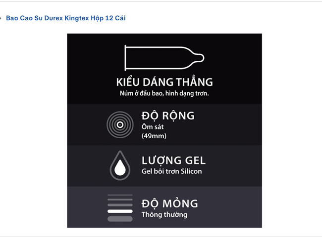 Bao cao su Durex siêu mỏng kéo dài thời gian bôi trơn cảm giác thật