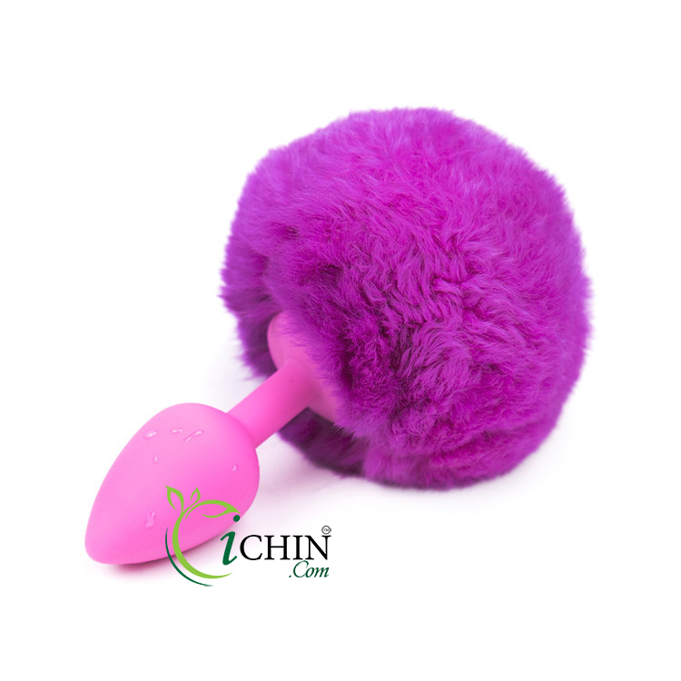 Đuôi Thỏ Cosplay SM Silicone Lông Mềm 6 Màu Dễ Thương