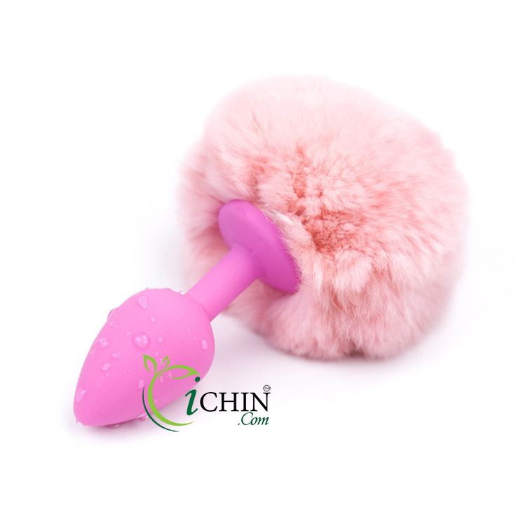 Đuôi Thỏ Cosplay SM Silicone Lông Mềm 6 Màu Dễ Thương