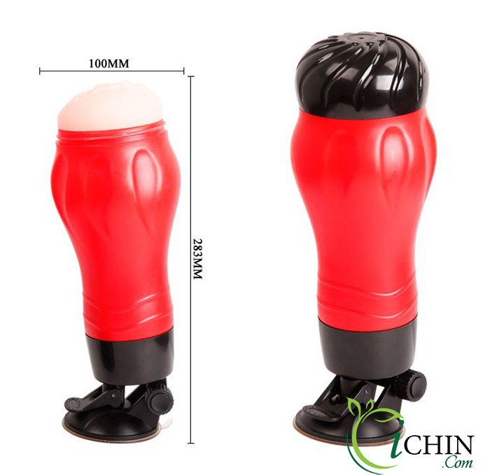 Âm đạo giả Crazy Bull hít tường 10 chế độ rung kích thích cực đã