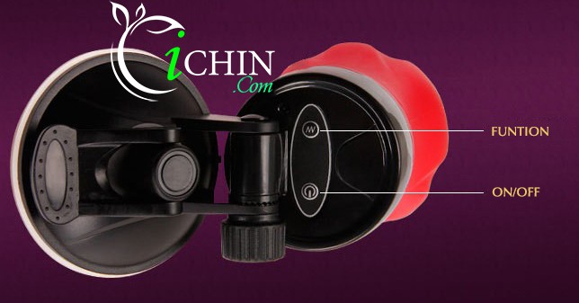 Âm đạo giả Crazy Bull hít tường 10 chế độ rung kích thích cực đã