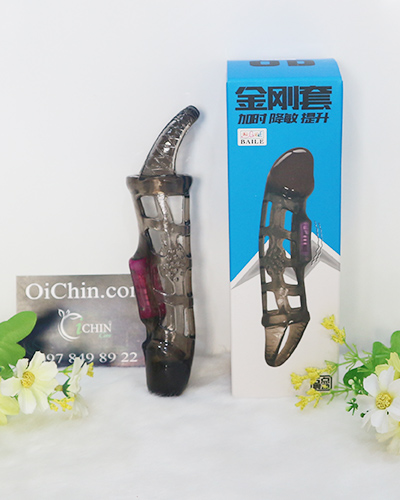 Bao cao su lưới Men Extension đôn dên rung tăng kích thước