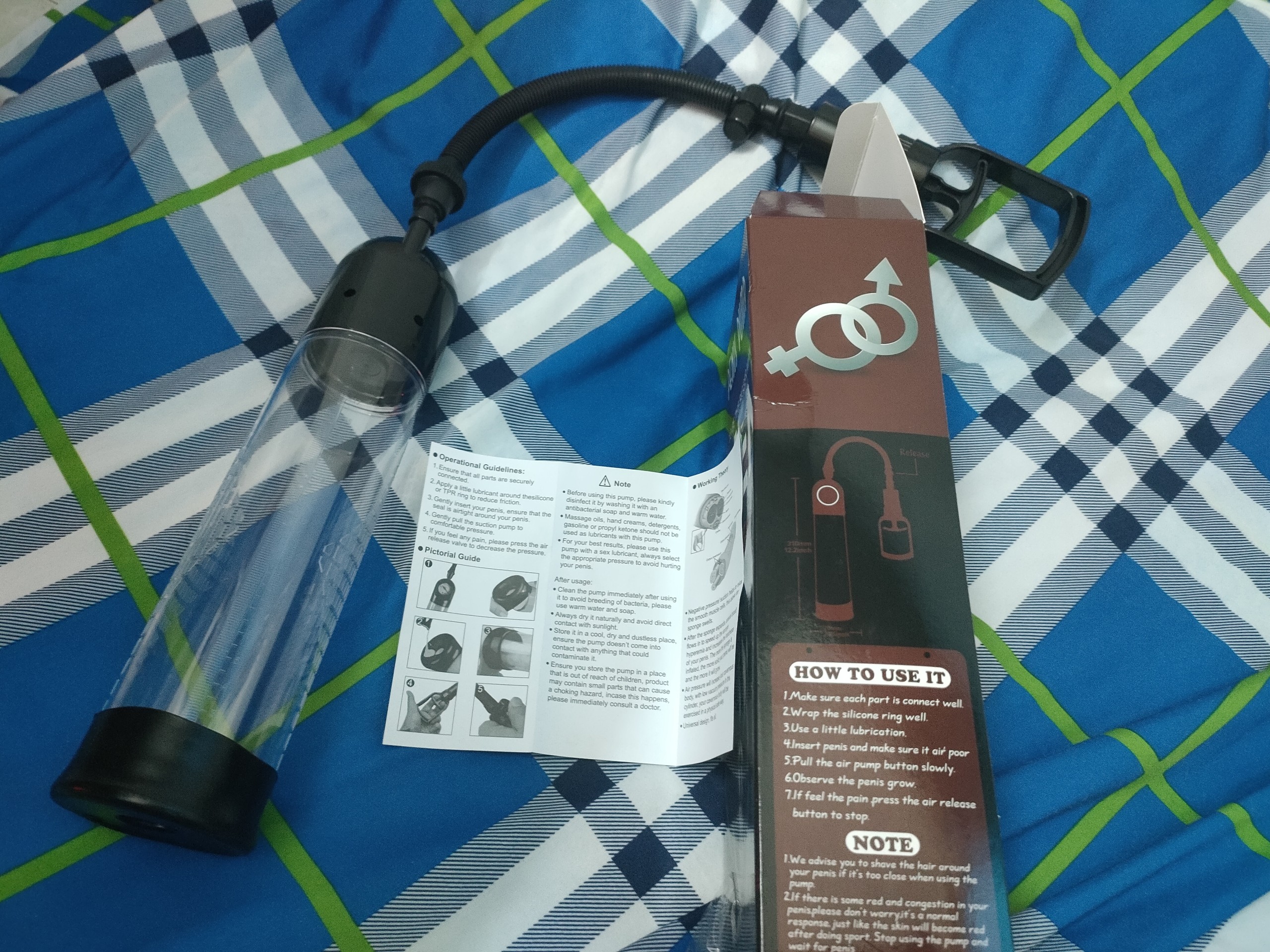 Máy tập Penis Pump MEN bơm tay kéo dài cậu nhỏ hiệu quả cao