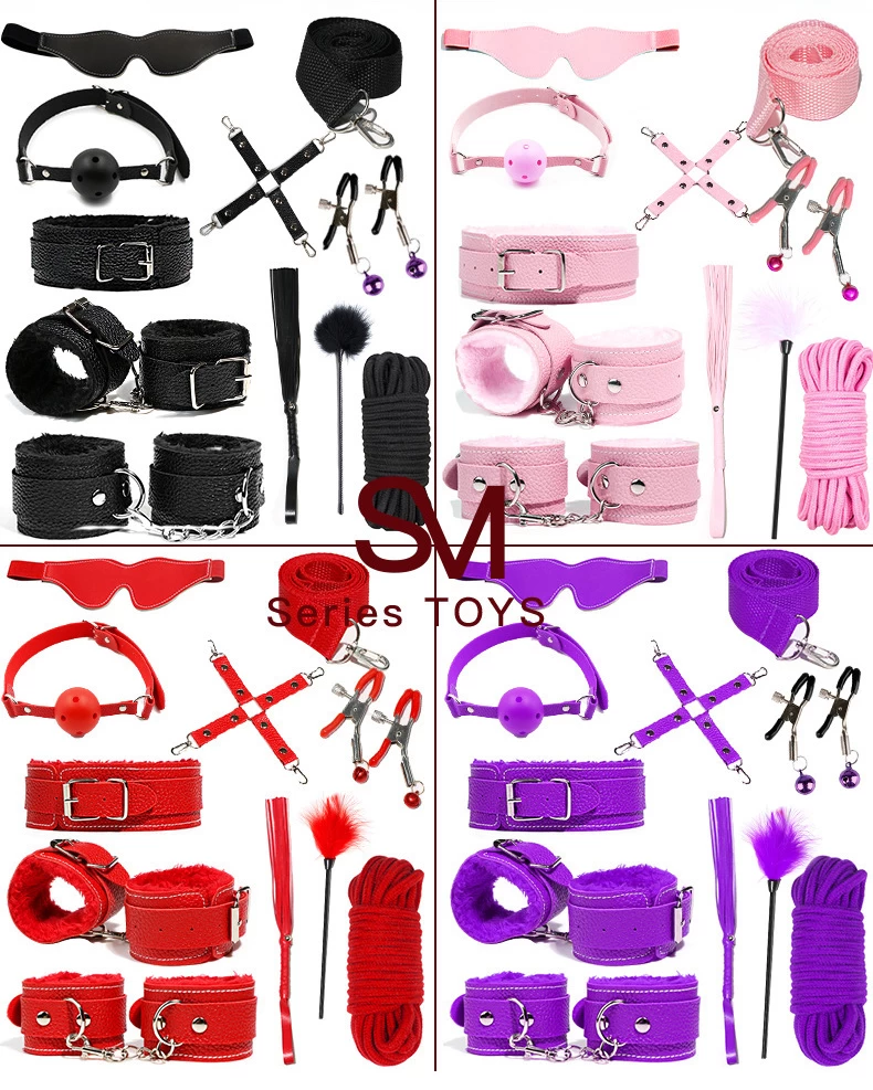 Đồ chơi bạo dâm Combo BDSM 10 món chuẩn 50 sắc thái chất lượng