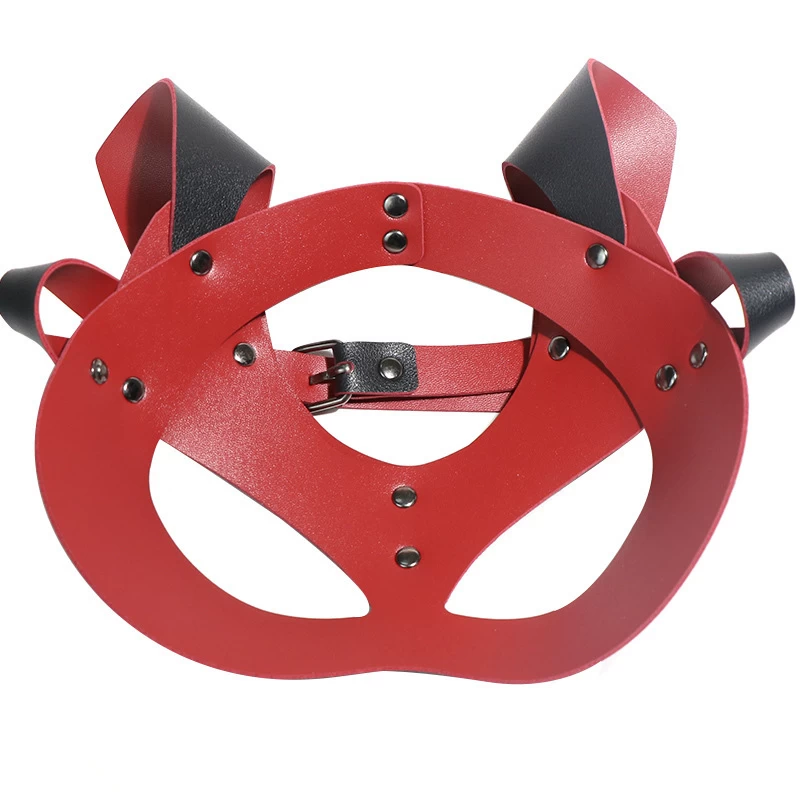 Mặt nạ BDSM Cáo da mềm tăng hưng phấn chơi đồ chơi tình dục