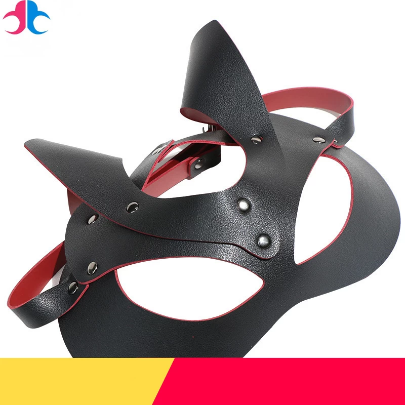 Mặt nạ BDSM Cáo da mềm tăng hưng phấn chơi đồ chơi tình dục